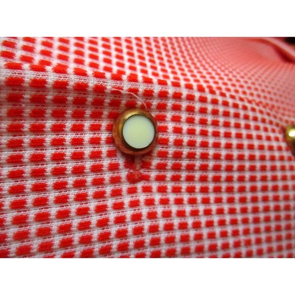 Vintage Women's Blazer Jacket Medium Graff Californiawear Red White Checkered - Picture 4 of 6